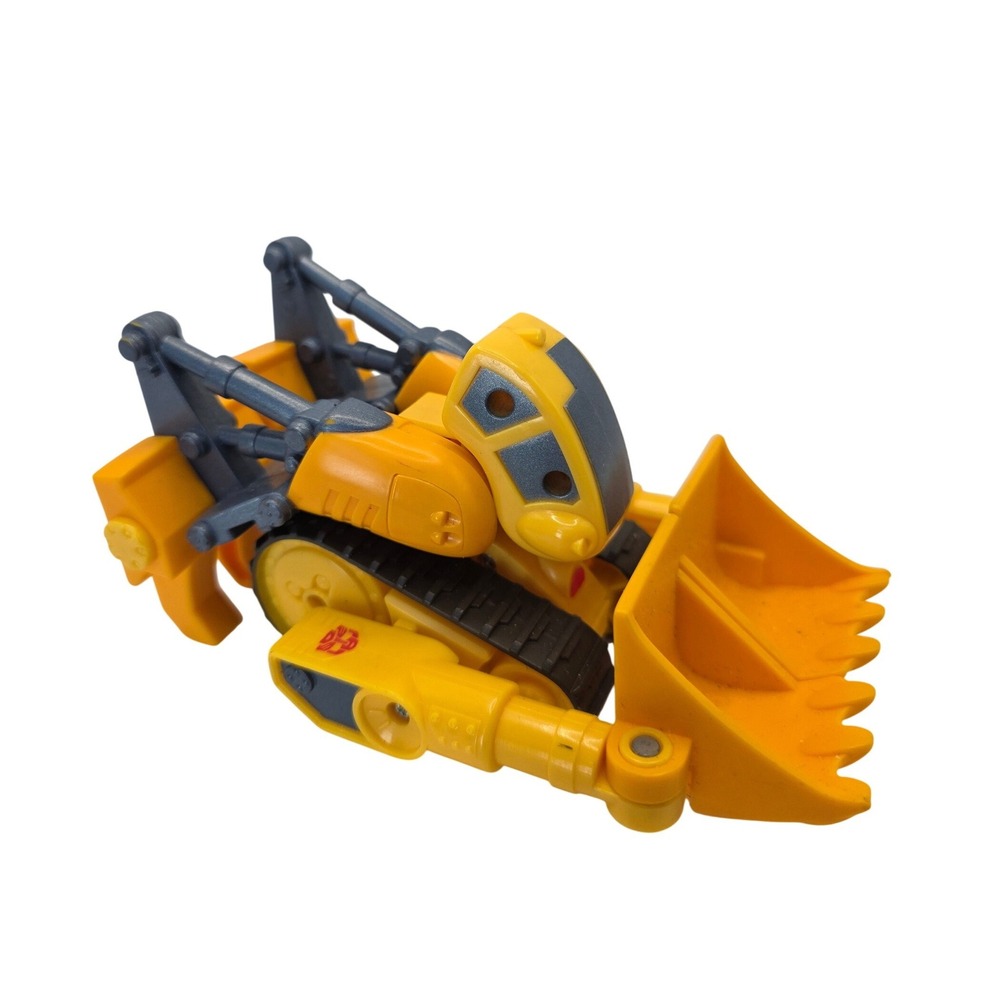 Transformers 2002 Go-Bots Strong-bot Action Figure Hasbro Playskool Bulldozer/NN